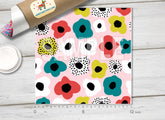 Scandinavian Flowers Adhesive Vinyl 1037